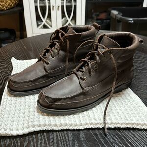 G.H. Bass & Co. Leather Lug Boot - Size 12